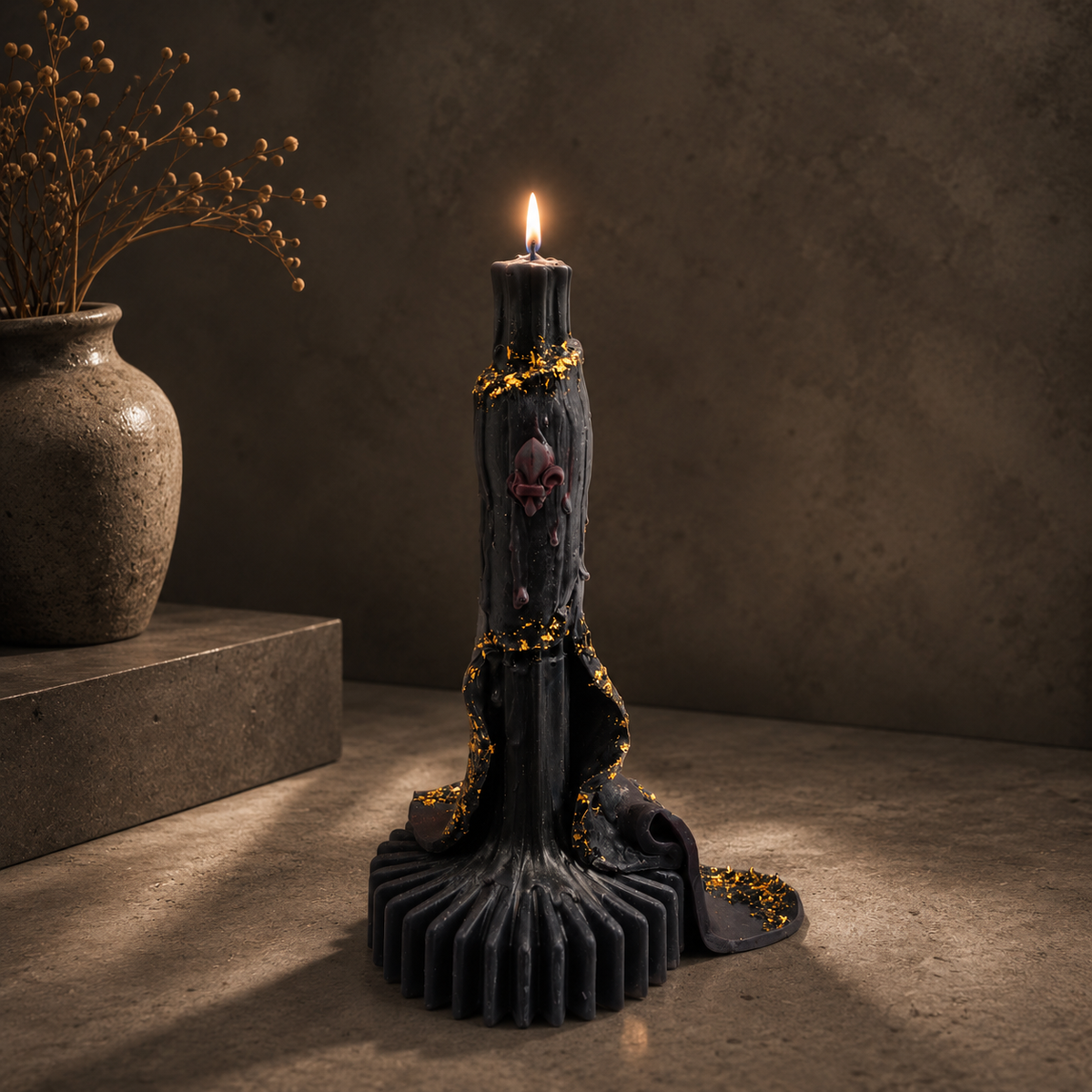 The Silent Throne | Decorative Candle Set