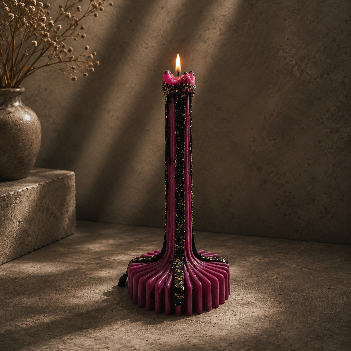 The Crimson Reign | Decorative Candle Set