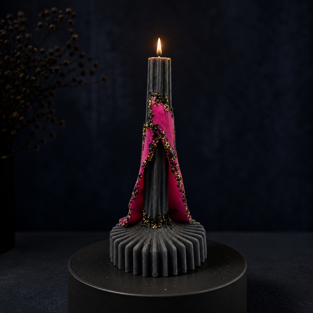 The Crimson Reign | Decorative Candle Set