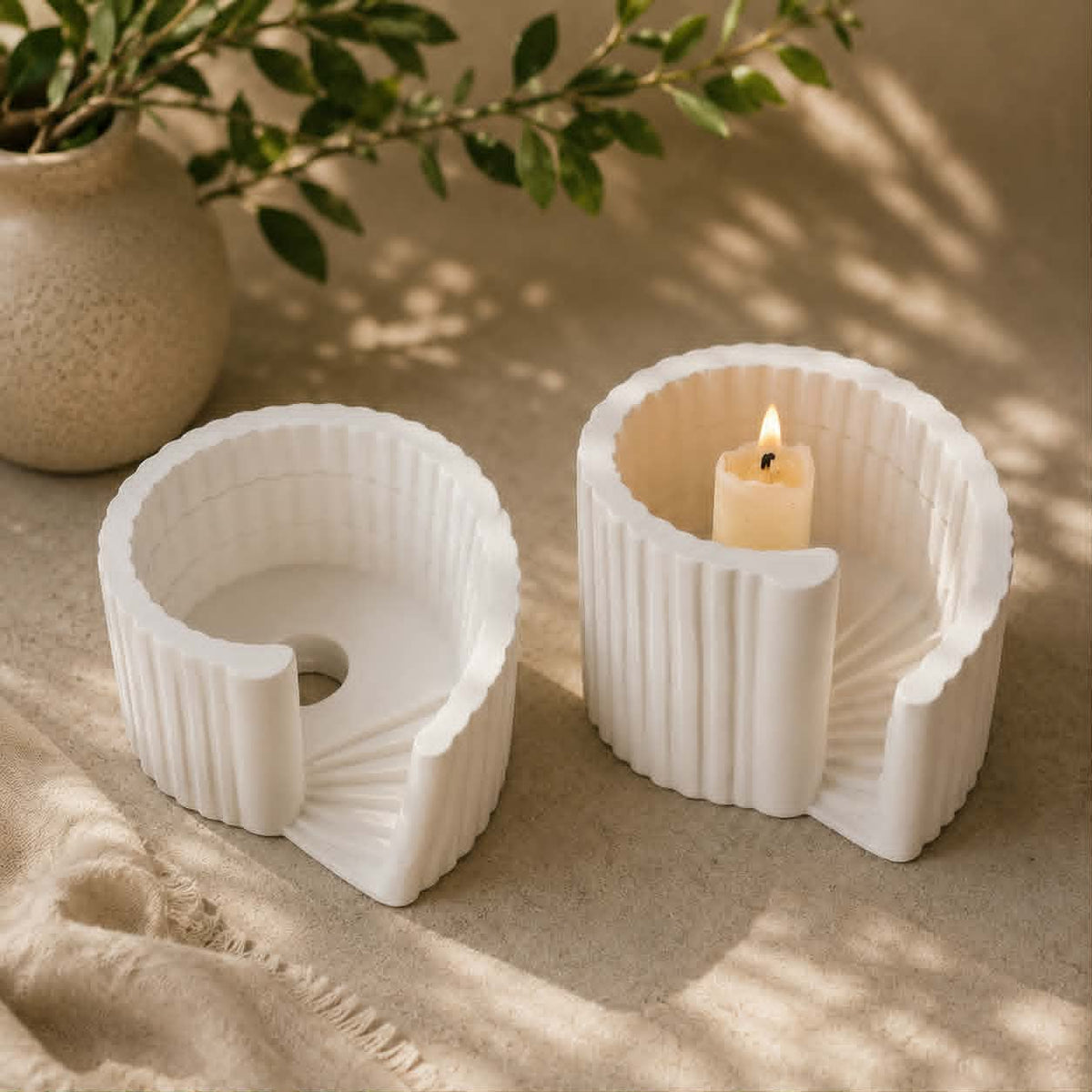 The Gateway - Wax Melter & Candle Holder