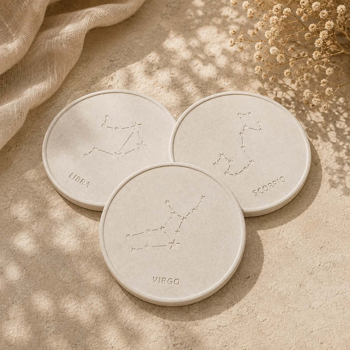 Celestial Signs - Zodiac Trays