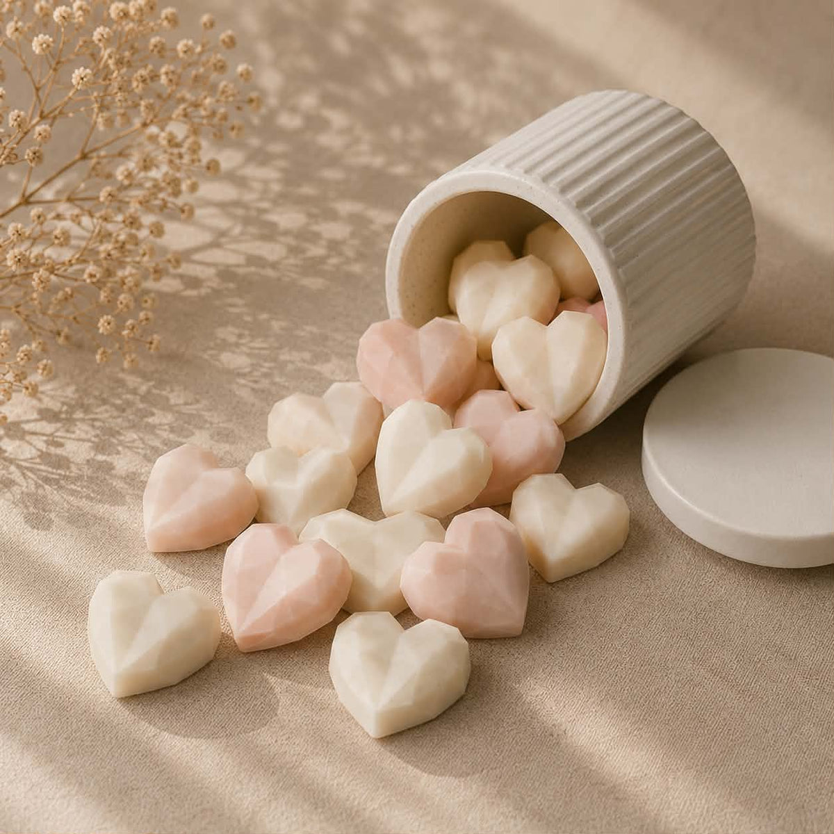 Velvet Hearts wax melts