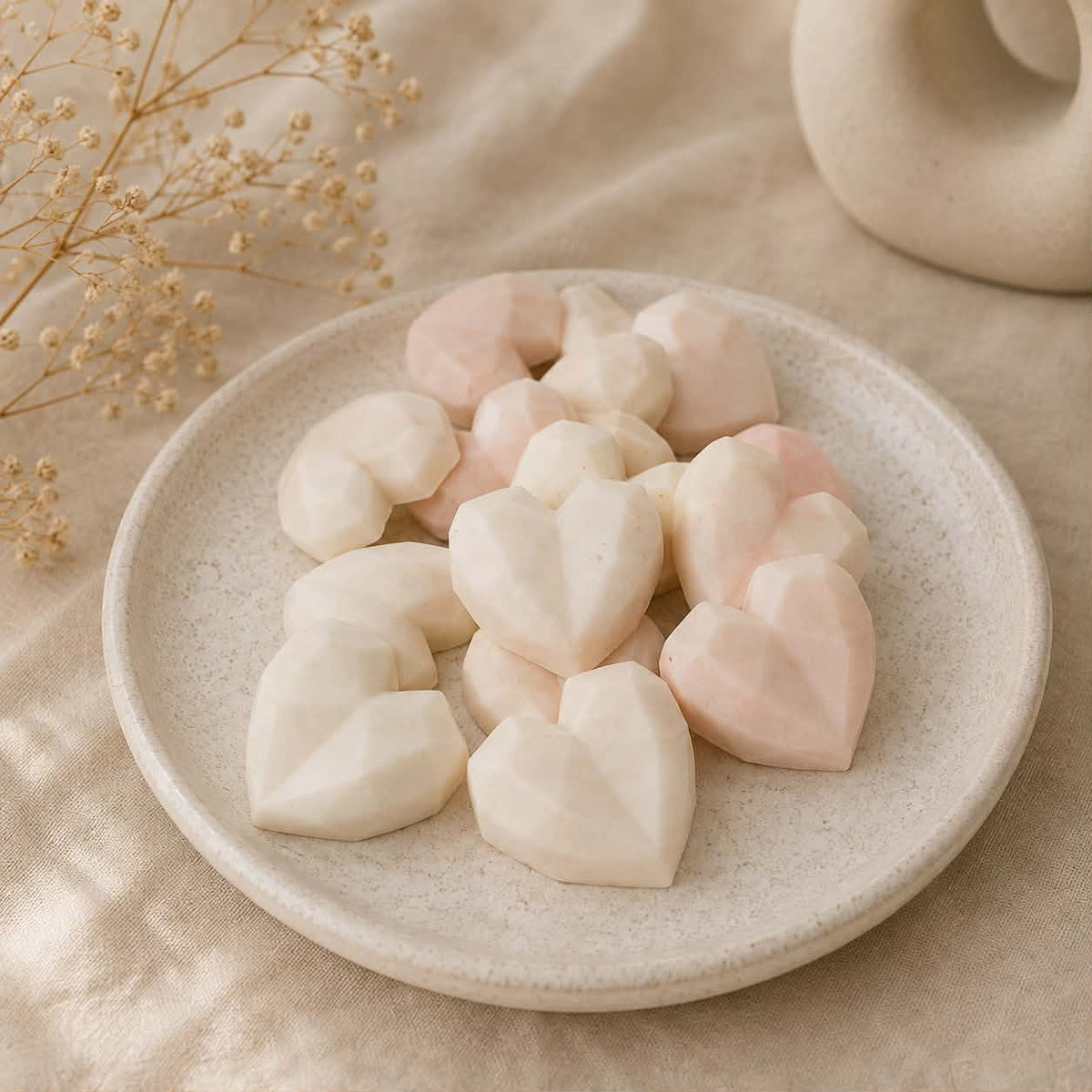 Velvet Hearts wax melts