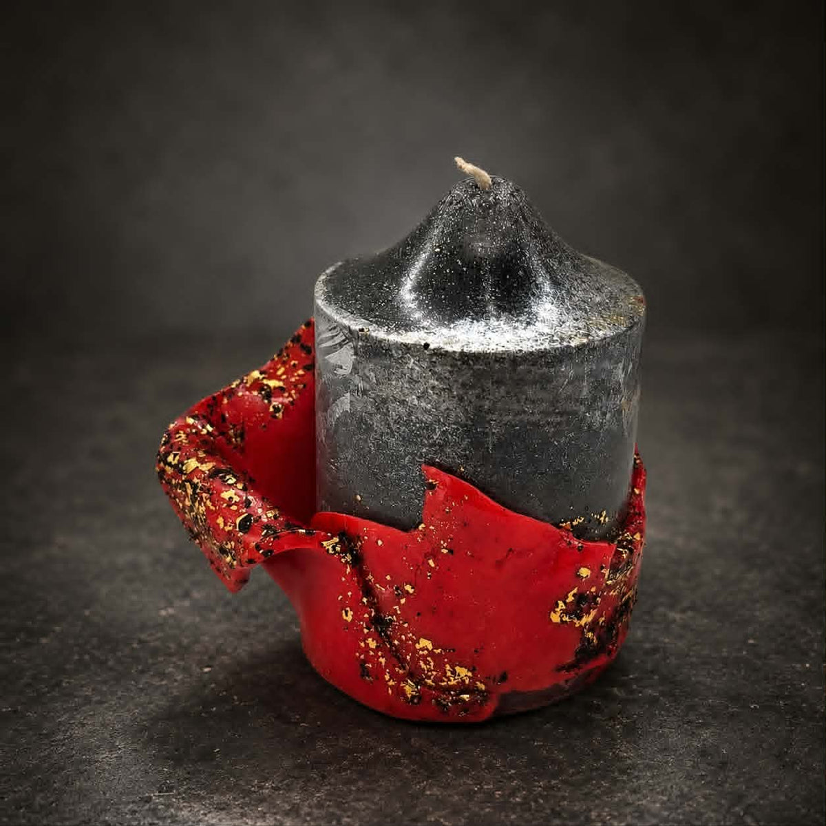 Silver & Red