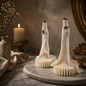 The White Crown | Decorative Candle Set