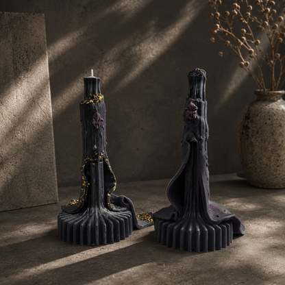 The Silent Throne | Decorative Candle Set