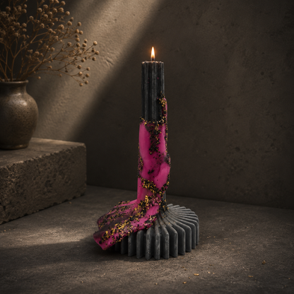 The Crimson Reign | Decorative Candle Set