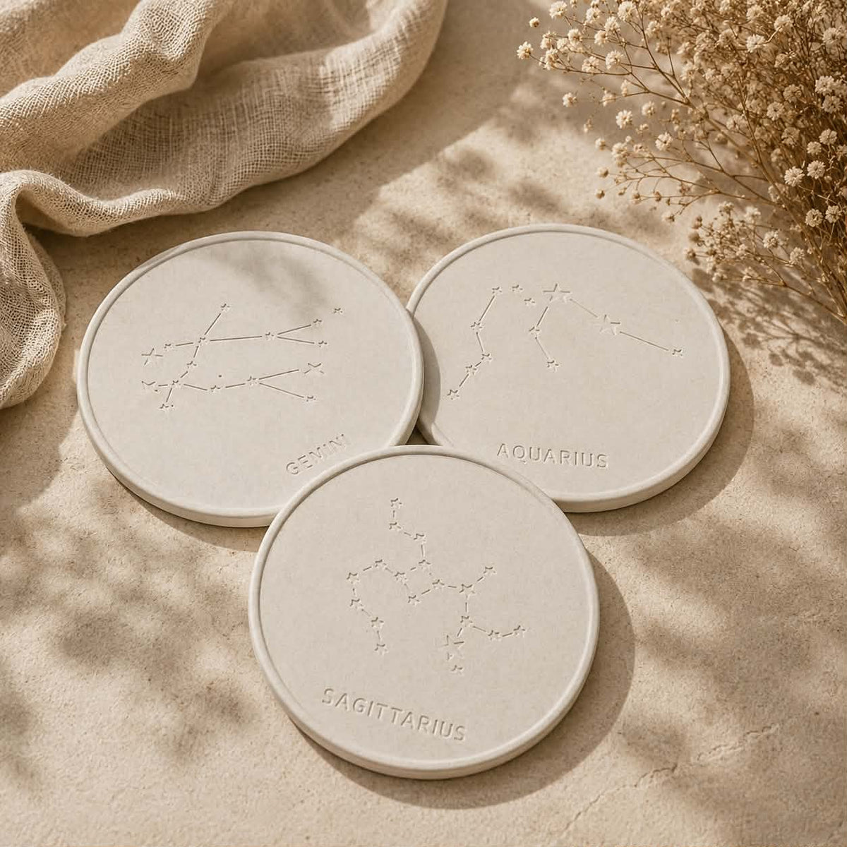 Celestial Signs - Zodiac Trays